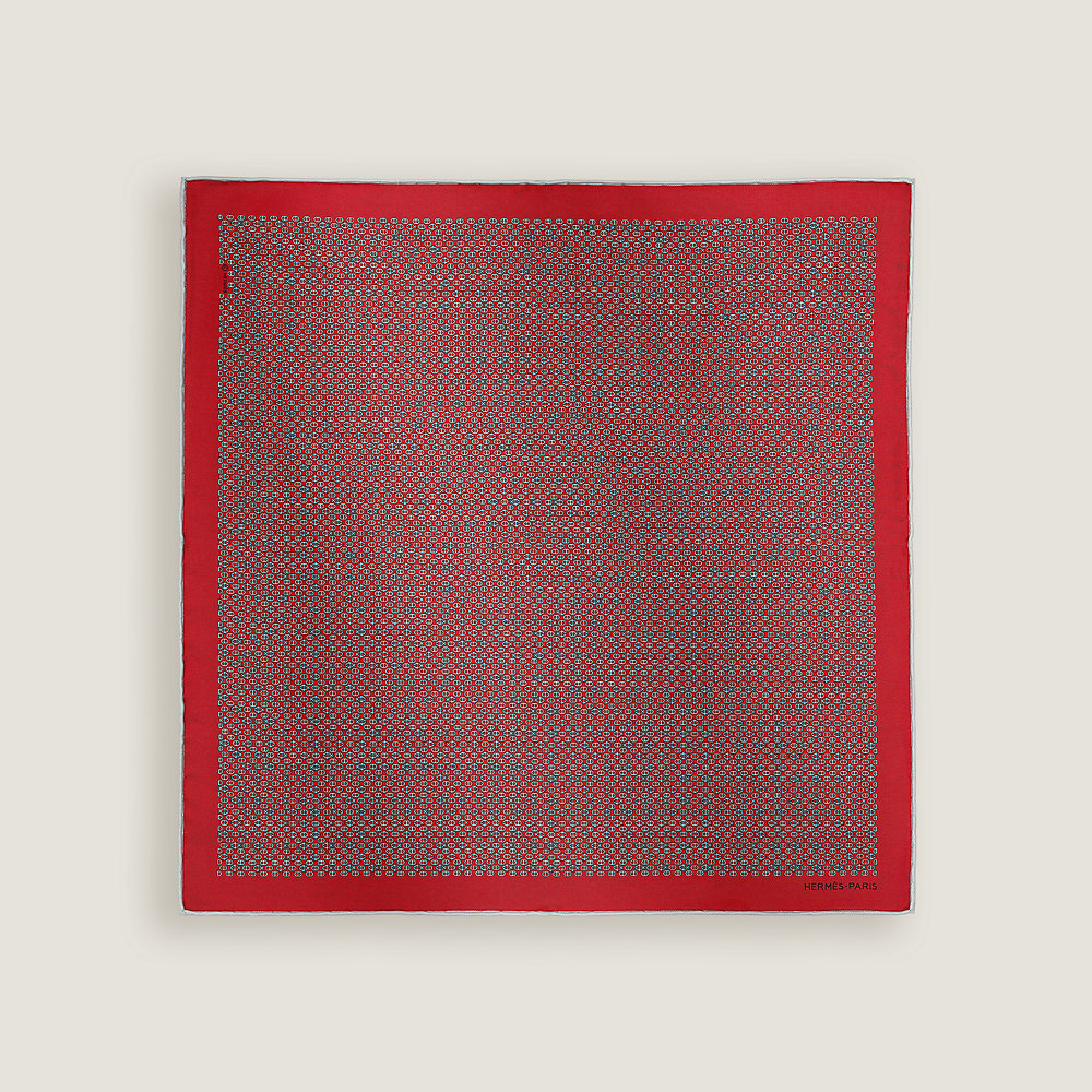 HERMES ⑅⃛ maillonmorphose-pocket-square-